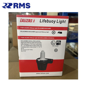 Certificat EC UK USCG, batterie au lithium de sécurité marine SOLAS, bouée de sauvetage lumineuse avec support <span class=keywords><strong>LALIZAS</strong></span> 71325 - Product Image 4