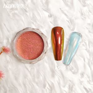 Polvo Aurora Serie AS de LIBO, Pigmento Inorgánico, 6 Colores, Efecto Espejo Cromado Camaleón, Polvo Cosmético - Product Image 3