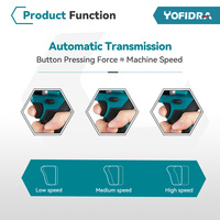 Yofidra Motor Tanpa Sikat 18V Mini Impact Drill Baterai 15000mAh Obeng Tanpa Kabel Mesin Bor 1-20 Torsi OEM Dapat Disesuaikan
