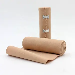 High Elastic Bandage Skin Color High Elastic Bandage Cotton Spandex Crepe Bandage