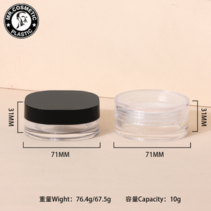 Disponibile con Consegna Rapida, Contenitore Vuoto Portatile per Cosmetici <span class=keywords><strong>in</strong></span> Plastica da 10g, Forme Multiple, per Fondotinta e <span class=keywords><strong>Polvere</strong></span> <span class=keywords><strong>Libera</strong></span> - Product Image 3