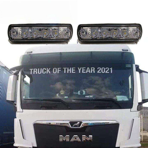 Feu de positionnement pare-soleil 4 LED 24V étanche blanc/ambre, nouvelle pièce OEM 81252606121 compatible avec les camions MAN TGA TGM TGS TGX - Product Image 6