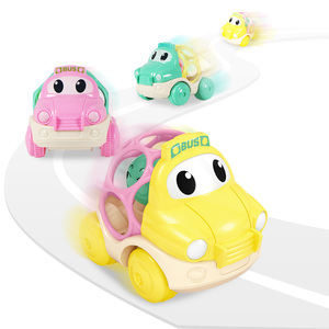 <span class=keywords><strong>Bonitos</strong></span> de <span class=keywords><strong>dibujos</strong></span> animados suave juguete de goma apaciguar mano de fricción de plástico bebé campana de coche sonajero juguete - Product Image 6
