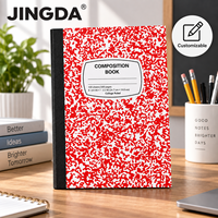 Carnet A5/A6 imprimé six couleurs à motif marbré, 200 pages |   Reliure par couture |   Personnalisation du logo disponible |   École de gros
