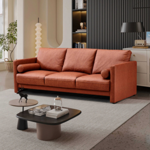 Sofa mobile de dossier de conception de canapé de coussin de PVC de cuir mou de mousse pour Hote Home Restaurant Hotel Department utilisant - Product Image 1