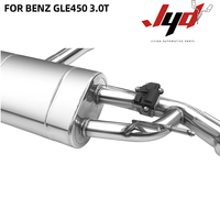 Tuyau d'échappement Catback en acier inoxydable de haute qualité pour Mercedes Benz GLE450 3.0T, silencieux sport avec soupapes