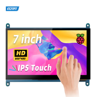 7 Inch IPS LCD Capacitive Touch Screen 800X480 Resolution for Raspberry Pi 3 4 5