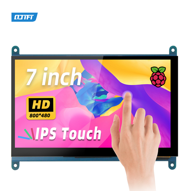 7 Inch IPS LCD Capacitive Touch Screen 800X480 Resolution for Raspberry Pi 3 4 5