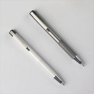 High Quality 1.0 mm Metal Click <b>Pen</b> Wholesale Promotional Novelty Logo Ballpoint Gift <b>Pen</b> Business School Writing Custom Brand - Product Image 3
