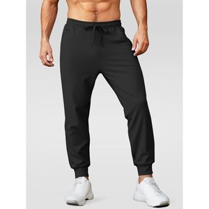 Pantalones deportivos cónicos para hombre FOXA con bolsillos con cremallera, pantalones deportivos de secado rápido para gimnasio y correr - Product Image 5