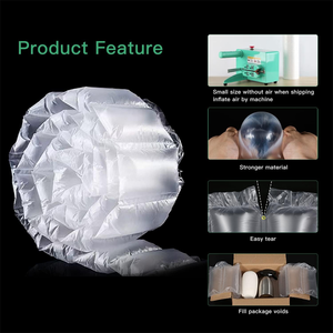 Inserts d'emballage en air comprimé recyclables en HDPE PE, remplissage <span class=keywords><strong>de</strong></span> vide, écologiques, antichocs, résistants à l'humidité, économie <span class=keywords><strong>de</strong></span> coûts, expédition - Product Image 2