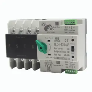 380V Automatic Transfer Switch Dual Power Automatic Transfer Switch 4P