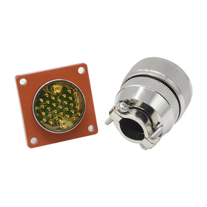 Conector Circular Hermético de Cristal Sinterizado MX31, Conector Macho para Automatización, Resistente al Agua IP67, Conector Hembra de 31 Pines - Product Image 1