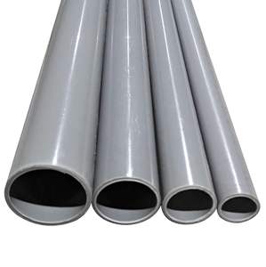 Haute qualité Durable 50mm 63mm 90mm 110mm UPVC tuyaux approvisionnement en eau Drainage Tube en plastique pour l'approvisionnement en eau domestique et le Drainage - Product Image 1