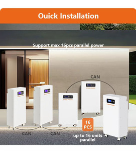 Kostenloser Versand 20KW 15KW 10KW Solarstromsystem <span class=keywords><strong>Lithium</strong></span>-Batterie 48V 200Ah 300Ah Lifepo4-Batterie IP65-Schutz - Product Image 3
