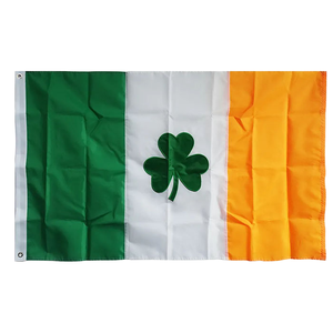 Entrega rápida <span class=keywords><strong>Bandera</strong></span> del <span class=keywords><strong>cabo</strong></span> de Irlanda naranja y <span class=keywords><strong>verde</strong></span> Día de San Patricio Poliéster 3x5 pies <span class=keywords><strong>Bandera</strong></span> del cuerpo - Product Image 2