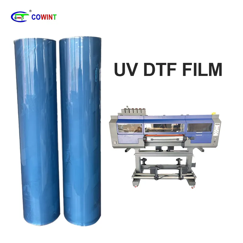 Cobint Goedkope Groothandel 30Cm Roll To Roll Uv Dtf Overdracht A3 A4 Ab Film Direct Printen Met Uv Dtf Printer