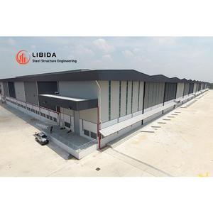 Taller de Fabricación de Acero a Bajo <span class=keywords><strong>Precio</strong></span>, Estructura de Acero Ligera para Almacenes, Construcción de Estructuras Metálicas - Product Image 3