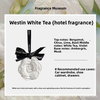 Diffuseur de parfum suspendu Camélia pour armoire, parfum longue durée pour les pièces, diffuseur de parfum pour voiture pour filles