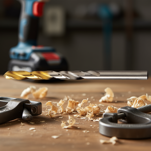 Broca helicoidal HSS de 2.4 mm con revestimiento de TiN para taladrar metal, madera y plástico - Product Image 3