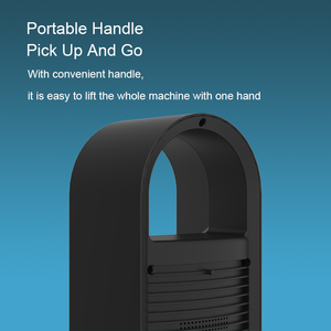 <span class=keywords><strong>Ventilateur</strong></span> tour sans pales intelligent à circulation d'air numérique, contrôlé par WiFi et application, pour usage domestique, en plastique - Product Image 3