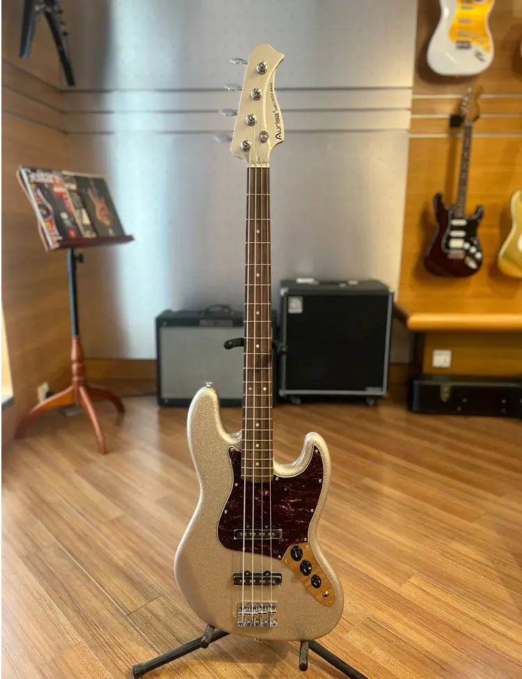 China guitare bass factory custom cheap electric bass guitars Auriga guitar bass for sale