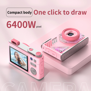 4-inch kidzoom <span class=keywords><strong>Mini</strong></span> <span class=keywords><strong>9</strong></span> máy ảnh kỹ thuật số ngay lập tức cho thanh thiếu niên sử dụng duy nhất với zoom quang học tập trung cố định và khung nhựa - Product Image 4