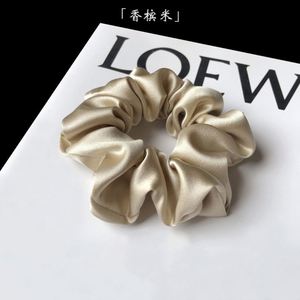 Silk Mulberry <b>Pillow</b> Padded Sleep Daily Wedding Party Scrunchies for Women Girls Reduces Friction Frizz Gentle Hold - Product Image 5
