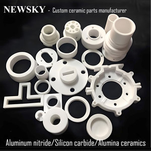 Fabricant de pièces en céramique sur mesure offrant un service d'usinage CNC pour les céramiques en nitrure d'aluminium/carbure de silicium/alumine - Product Image 1