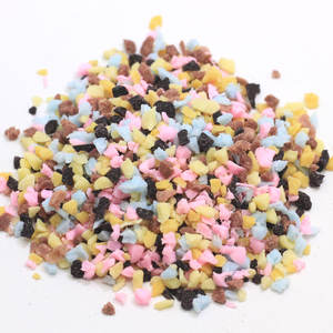 Simulation de chocolat en argile visqueuse, couleur rose, 24 pièces, fournitures de remplissage, jouets de décoration, gâteau bonbons, <span class=keywords><strong>Dessert</strong></span>, boue - Product Image 2
