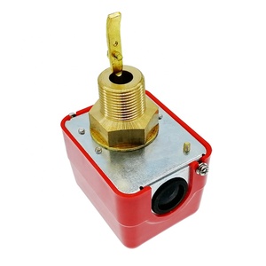สวิตช์วัดระดับน้ำ ตัวเรือนทองเหลือง PT 1 3/4 1/2 ขนาดเกลียว ฝาครอบสีแดง - Product Image 5