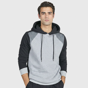 Sweat-shirts à capuche en coton mélangé sur mesure avec logo personnalisé, légers, pour hommes, à prix avantageux - Product Image 1