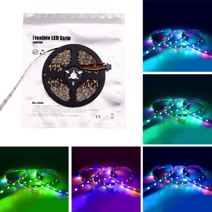 شريط <span class=keywords><strong>LED</strong></span> رقمي ذكي من WS2815 IC قابل للعنونة, شريط <span class=keywords><strong>LED</strong></span> رقمي ذكي 12 فولت ، ماجيك WS2811 ، تغيير اللون 5050 مدمج ، شريط <span class=keywords><strong>LED</strong></span> IC - Product Image 5