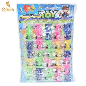 Mini Football Whistle Small Plastic Car Toy Candy For Kids