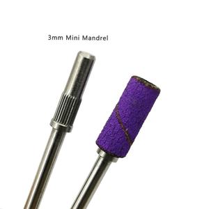 HYTOOS 3,1 мм мини-шлифовальные ленты из нержавеющей стали для маникюрного наконечника 3/32 Дрель аксессуары инструмент - Product Image 4