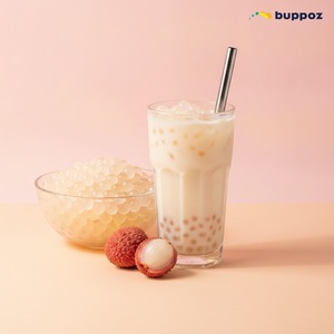 Thé à bulles, litchi Popping Boba - Product Image 6
