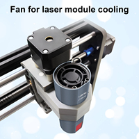 Module laser de gravure LASER TREE 80W, puissance optique 10W, tête de routeur CNC, machine de gravure et de fraisage CNC, découpeuse de bois, kit complet