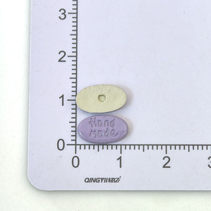 Parches de Resina Plástica Ovalados Coloridos de 20 mm, Hechos a Mano, Accesorios de Joyería DIY, Pinzas para el Cabello, Materiales para Fundas de Teléfono - Product Image 4
