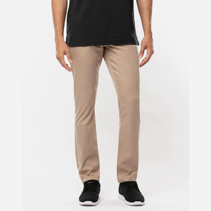 Pantalones de trabajo para hombre Pantalonesd De Hombr 12 colores Pantalones Chinos Slim Fit Últimos Pantalones altos de algodón orgánico - Product Image 2