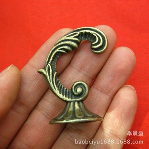 Chengyu C116 European Antique Style Wall <b>Hook</b> Solid Alloy 4.5cm Durable Coat <b>Hook</b> For <b>Kitchen</b> Living Room - Product Image 5
