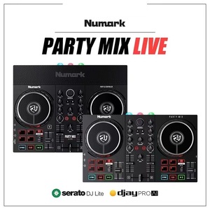 Pour Lumo PartyMix 2, débutant, Serato DJ Lite & DJay Pro, prise en charge de l'IA, contrôleur, <span class=keywords><strong>platine</strong></span> DJ tout-en-un - Product Image 2