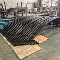 Pista de Pádel Panorámica de Alta Calidad con Estructura de Acero Galvanizado en Caliente para Exteriores, para Clubes Deportivos