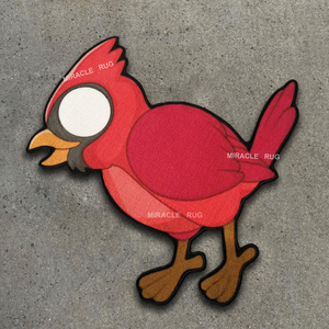 Alfombra blanca para puerta de perro, Alfombra de entrada de vestíbulo hecha a mano con logotipo personalizado antideslizante de acrílico de pila alta - Product Image 2