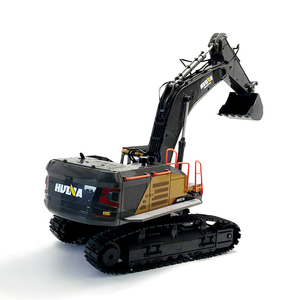 Vente Flash : Excavatrice RC <span class=keywords><strong>Huina</strong></span> <span class=keywords><strong>1592</strong></span> 22CH, Grand Camion RC, Excavatrice de Simulation, Véhicule Télécommandé, Modèle de Jouet pour Enfants - Product Image 5