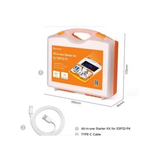 Kit <span class=keywords><strong>de</strong></span> démarrage tout-en-un GGDX Chipboard Elecrow ESP32-P4 avec conception <span class=keywords><strong>de</strong></span> carte commune, 16 modules et cours d'IA, prend en charge C/C++ - Product Image 2