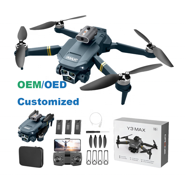 XLin Y3 Max 2.4G Mini RC Drones HD Quadcopter Remote Control Obstacle Avoidance Electric Adjustment Optical Flow Positioning