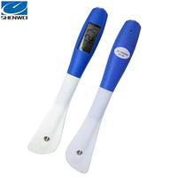 Termometer Digital Stainless Steel Warna Kustom SW 2026 Layar LCD Tahan Air Akurasi 0.2C untuk Dapur BBQ Saus Daging