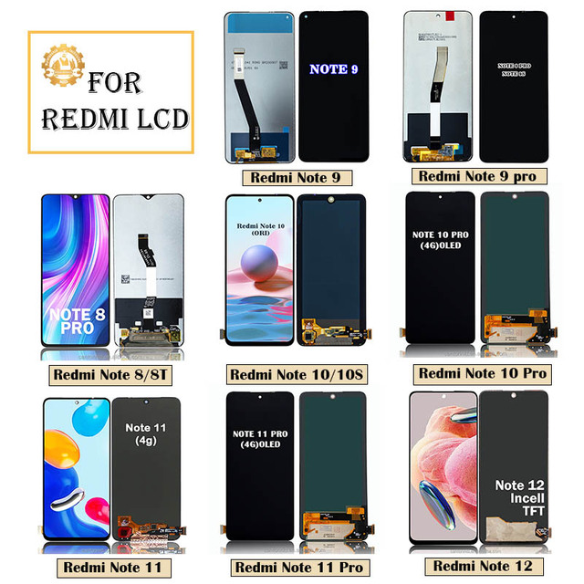 12 Months Warranty MOBILE PHONE Spare Parts Lcd Display for Redmi Note5