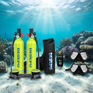 DEDEPU 1L Mini <span class=keywords><strong>Bouteille</strong></span> Double Portable Équipement de <span class=keywords><strong>Plongée</strong></span> Sous-Marine Cylindre d'Oxygène Nage <span class=keywords><strong>Plongée</strong></span> Sous-Marine - Product Image 2