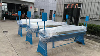 Machine à plier et à cintrer manuelle en acier inoxydable et aluminium, directement de l'usine, multifonctionnelle, facile à utiliser, épaisseur de 0,3 à 1,5 mm